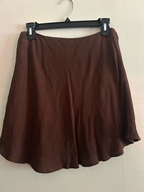 American Eagle Outfitters Brown Mini Skirt